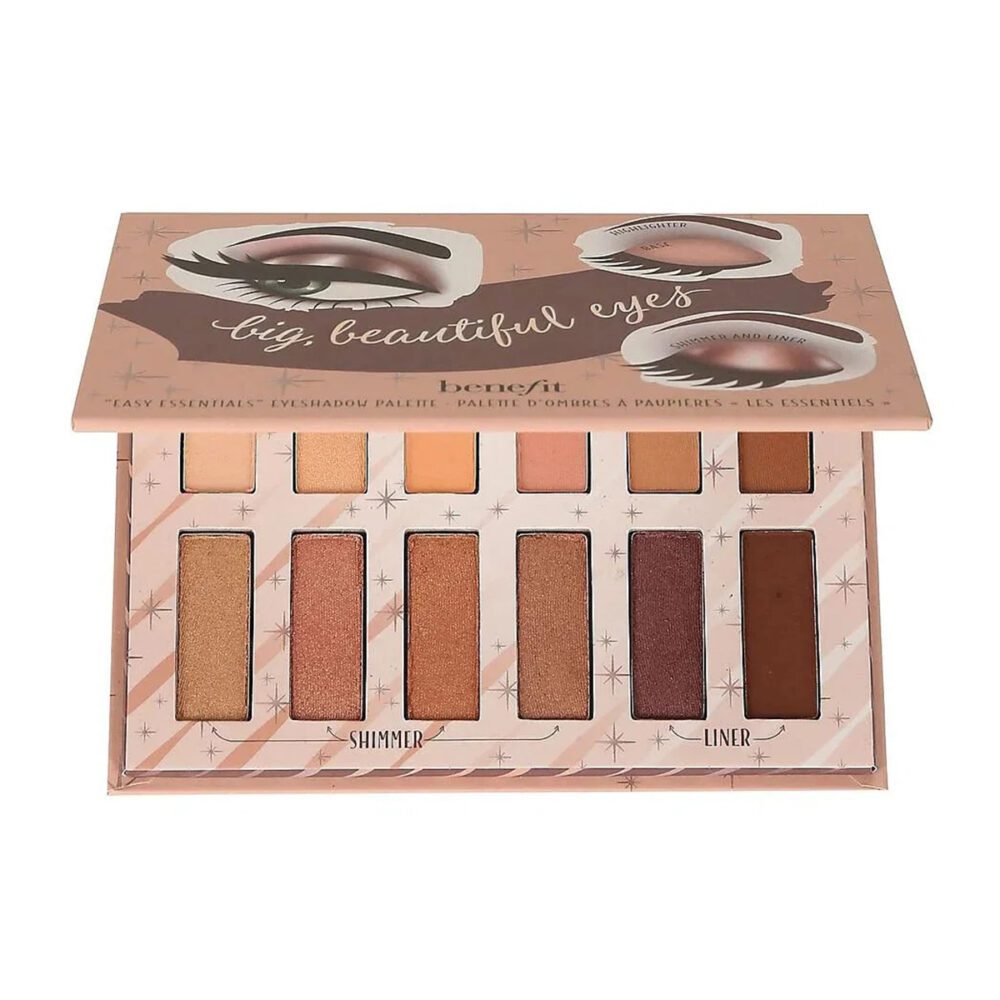Benefit Big Beautiful Eyes Warm-neutral Eyeshadow Palette - Image 2