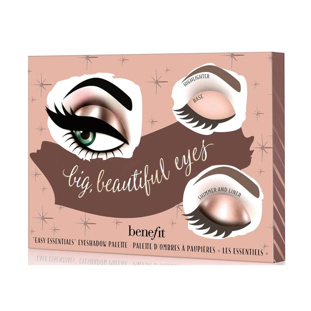 Benefit Big Beautiful Eyes Warm-neutral Eyeshadow Palette - Image 5