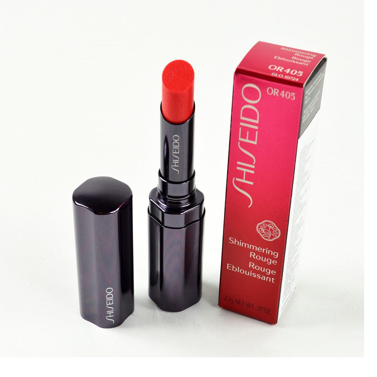 Shiseido Shimmering Rouge Lipstick - Image 3