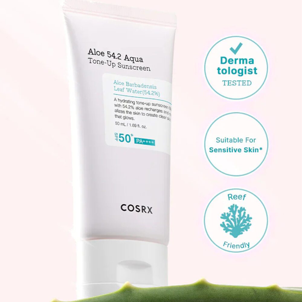Cosrx Aloe 54.2 Aqua Tone-up Sunscreen - Image 4
